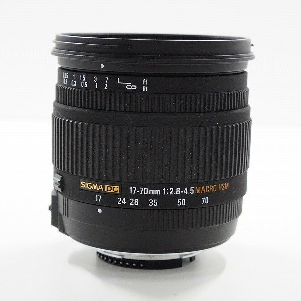 SIGMA/シグマ DC 17-70mm 1:2.8-4.5 MACRO HSM ニコン用 ズームレンズ カメラ レンズ AF動作確認済み /000_画像7