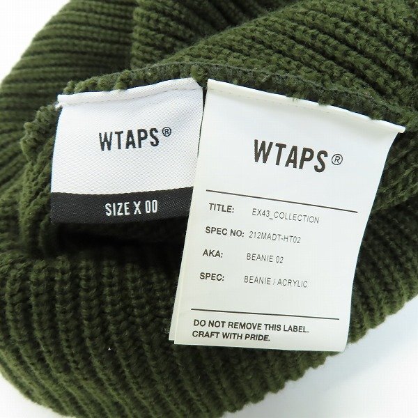 WTAPS/ダブルタップス ニット帽/ビーニー 212MADT-HT02/00 /LPL_画像7