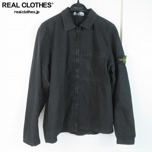 ☆【未使用】STONE ISLAND/ストーンアイランド 24SS OLD EFFECT BRUSHED COTTON OVERSHIRT オーバーシャツ 8015119WN/XL /000_詳細な状態は商品説明内をご確認ください。