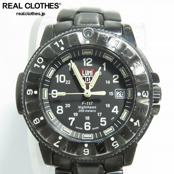 LUMINOX/ルミノックス F-117 Nighthawk SERIES ルミノックスナイトホーク/3400-200 /000の画像1