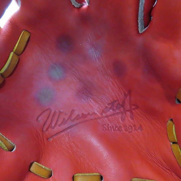 Wilson/ウイルソン Wilson Staff 軟式グラブ 内野手用 右投げ 野球グローブ RWO69H /080_画像6