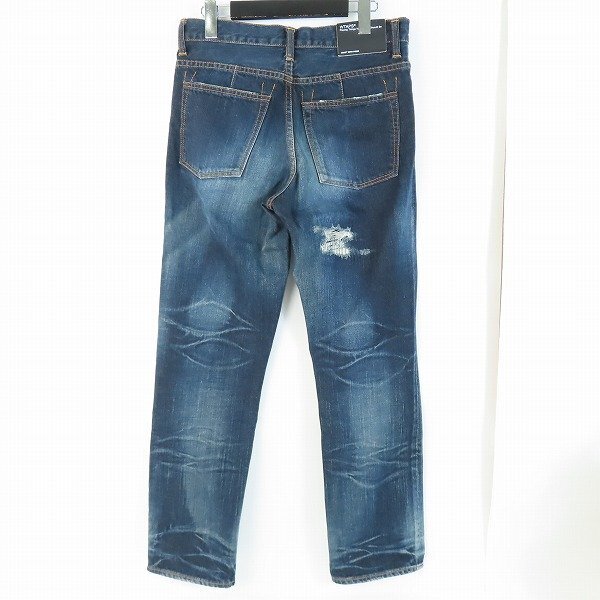 WTAPS/ダブルタップス BLUES. SKINNY. TRASH 15AW クラッシュリペア加工デニムパンツ 152GWDT-PTM03/S /060_画像2