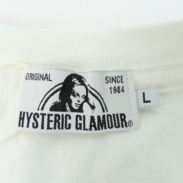 ☆【未使用】HYSTERIC GLAMOUR/ヒステリックグラマー DOMINANT WOMAN 半袖 プリント Tシャツ 02212CT06400/L /LPL_画像3