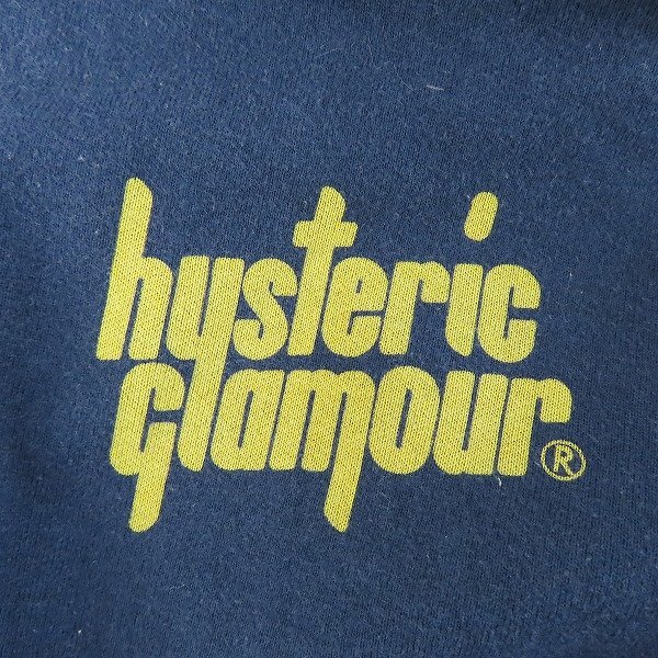 ☆HYSTERIC GLAMOUR/ヒステリックグラマー 胸ロゴプリント ジップパーカー 0214CF07/L /060_画像4