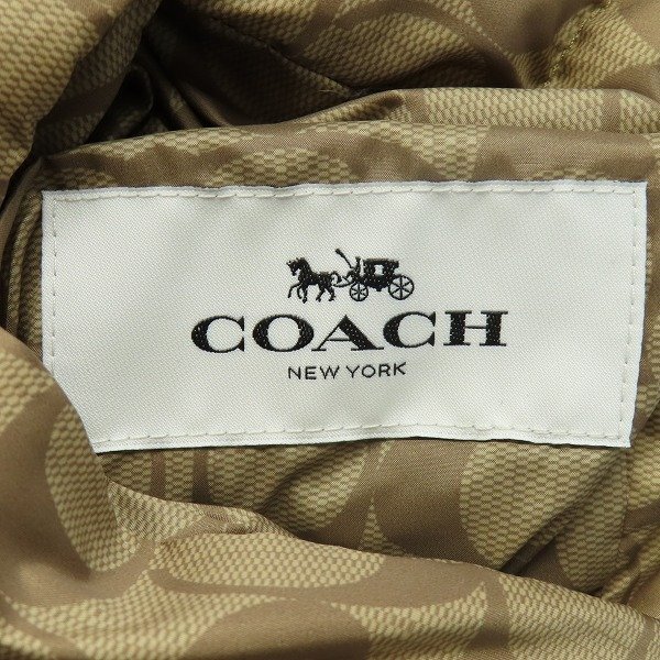 ☆COACH/コーチ シグネチャー リバーシブル ダウンジャケット C0627/L /100_画像5