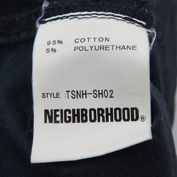 ☆NEIGHBORHOOD/ネイバーフッド ジップアップ 半袖 ワークシャツ TSNH-SH02 /XL /LPL_画像4