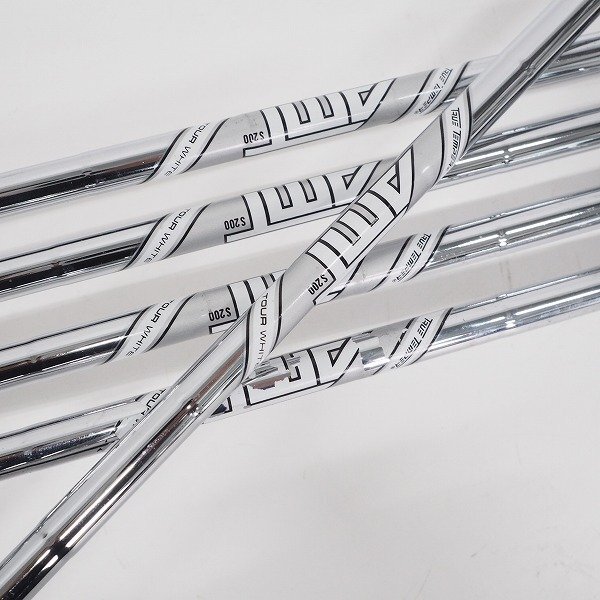 Titleist/タイトリスト T100 FORGED/フォージド アイアン #6~9,Pw 5本セット AMT TOUR WHITE FLEX:S200 同梱×/D4X_画像7