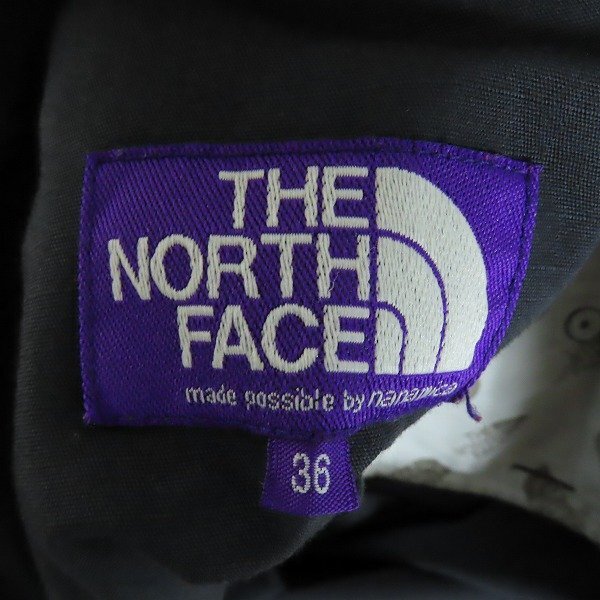 THE NORTH FACE PURPLE LABEL/ノースフェイス パープル レーベル ワイド クロップド パンツ NT5064N/36 /060_画像3