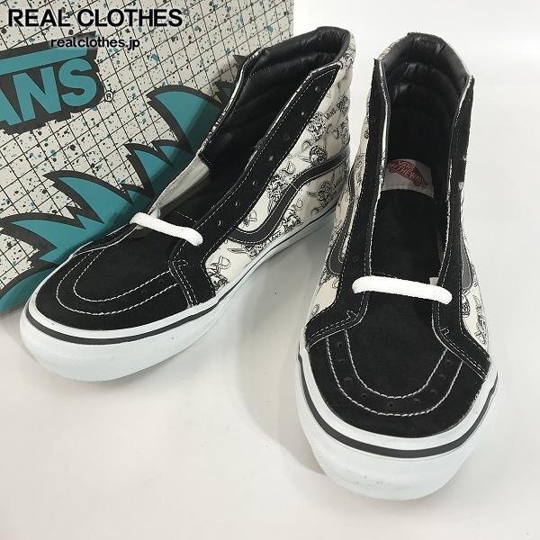 VANS/ヴァンズ SK8-Hi/スケートハイ RETRO V38 RETRO 30周年 スカルパイレーツ V38RETRO/10 /080_詳細な状態は商品説明内をご確認ください。