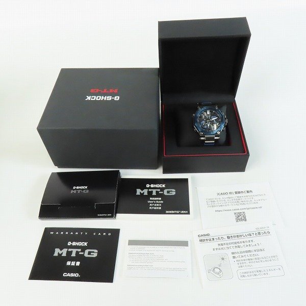 G-SHOCK/Gショック Bluetooth搭載 電波ソーラー デュアルコアガード構造 MTG-B2000B-1A2JF /000の画像10