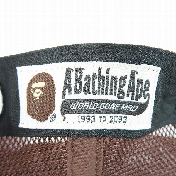 A BATHING APE/アベイシングエイプ キャップ BAPE STA プリント カモフラ/F /000_画像7