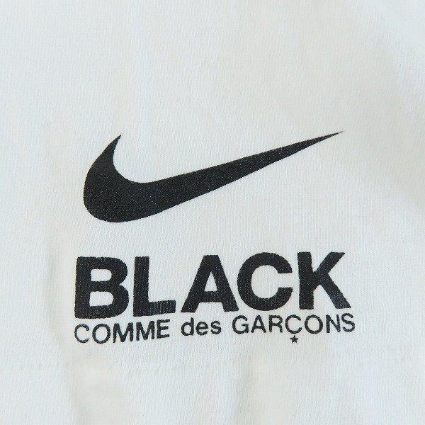 ☆BLACK COMME des GARCONS × NIKE/ブラックコムデギャルソン×ナイキ /白/1A-T106/M /LPL_画像4