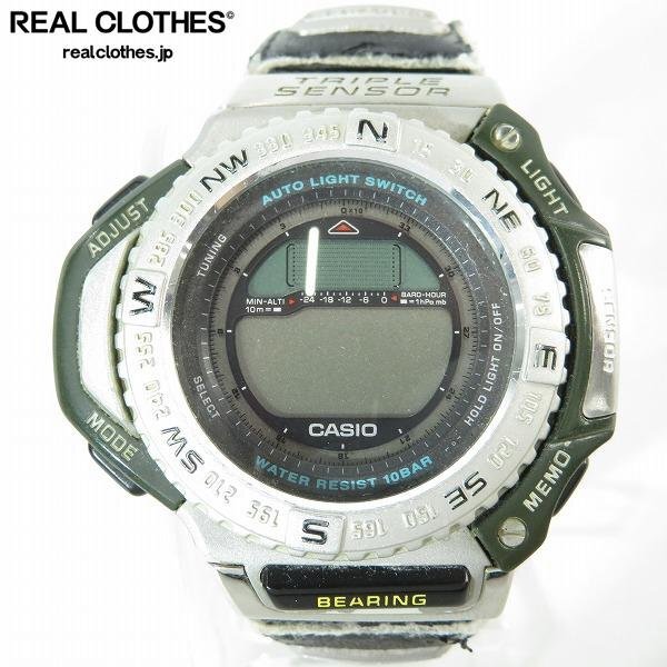 CASIO/カシオ PRO TREK/プロトレック 腕時計 PRT-1400【動作未確認】 /000_詳細な状態は商品説明内をご確認ください。