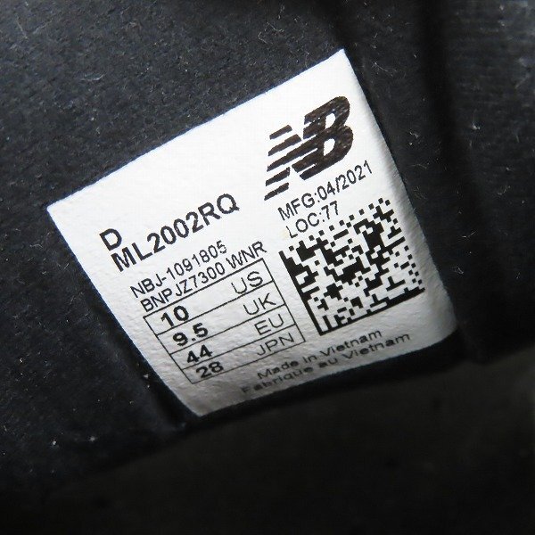 NEW BALANCE/ニューバランス スニーカー ML2002RQ/28 /080_画像6