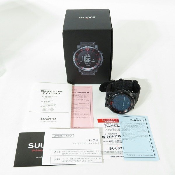 SUNTO/ Suunto CORE BLACK RED outdoor watch S023158000 /000
