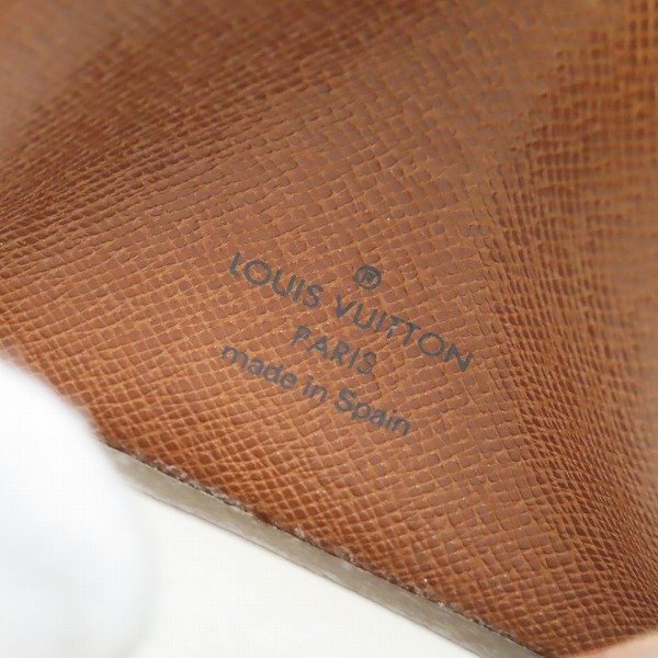 【難有り】Louis Vuitton/ルイ・ヴィトン モノグラム カードケース /LPL_画像5