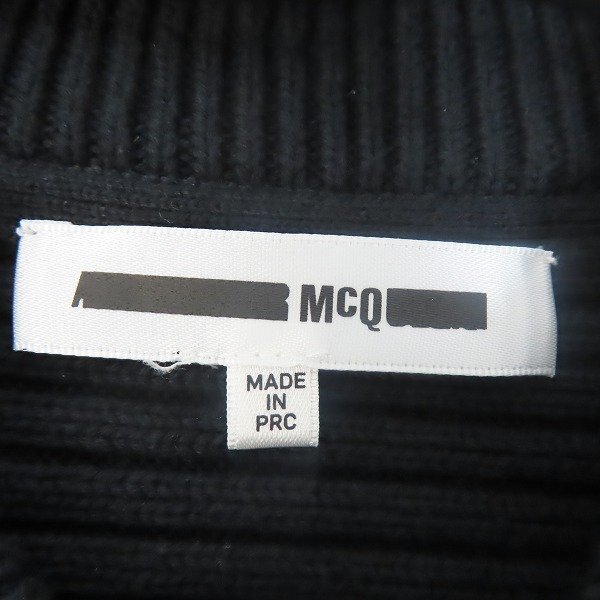 *McQ Alexander McQueen/ Mac cue Alexander McQueen Zip up knitted blouson S /060