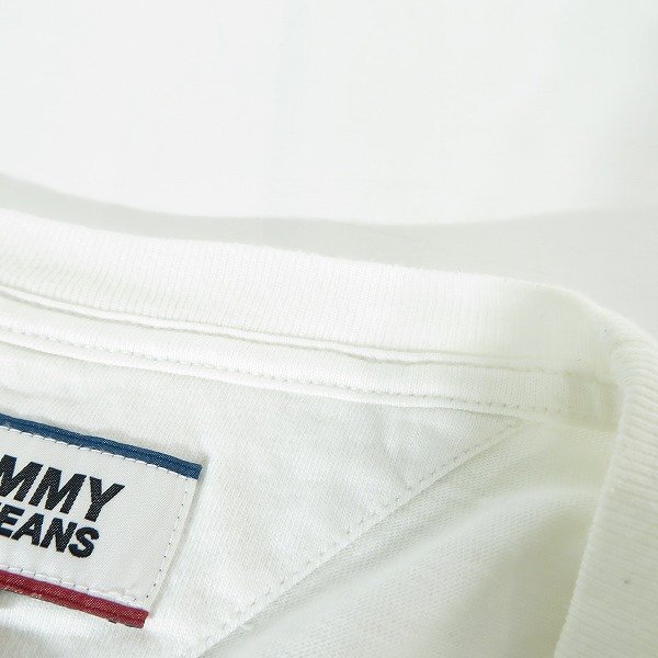 ☆TOMMY JEANS/トミージーンズ ロゴ刺繡 Tシャツ XL /LPLの画像9