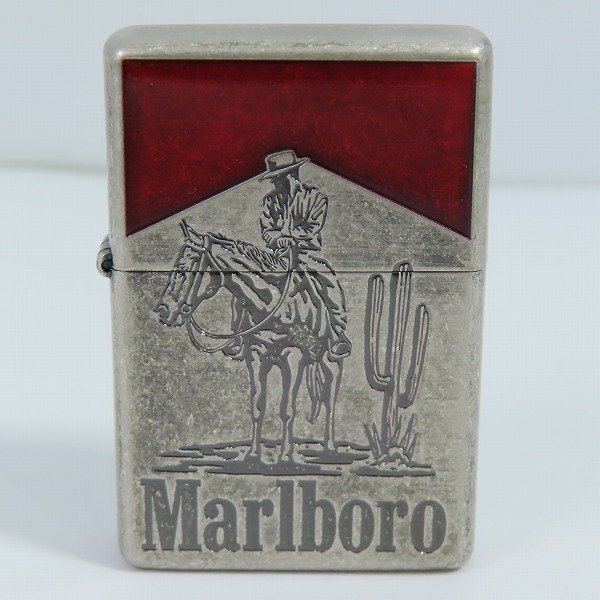 ZIPPO/ジッポー Marlboro/マルボロ 日本上陸50周年記念モデル 世界50個限定 Marlboro Man #3 デザイン 2022年製 /000の画像2