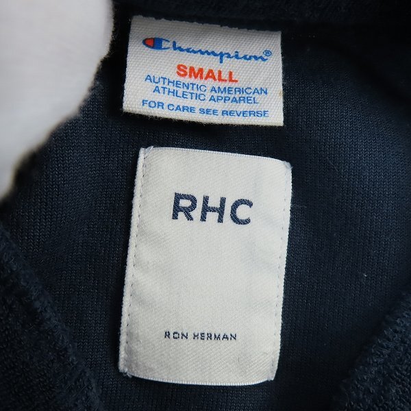 ☆RHC Ron Herman×Champion/アールエイチシーロンハーマン×チャンピオン ヘンリーネック Tシャツ C8-P343/S /LPL_画像3