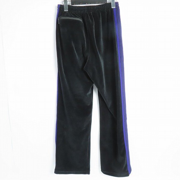 Needles×STUDIOUS/ニードルス×ステュディオス 23SS VELOUR TRACK PANT ベロアトラックパンツ LQ395 S /060_画像2