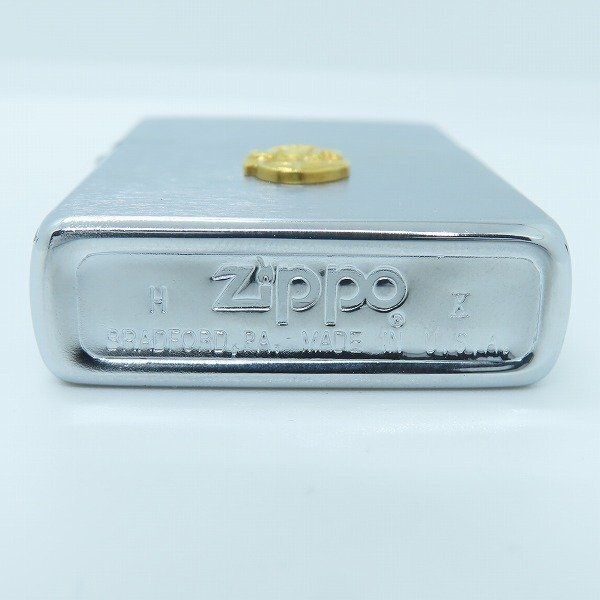 ZIPPO/ Zippo -USN squid li emblem metal pasting /94 year made /LPL