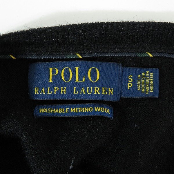 ☆POLO RALPH LAUREN/ポロラルフローレン Vネックニット/S /LPL_画像3