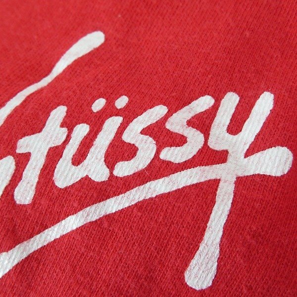 ☆STUSSY/ステューシー 90s 紺タグ オールドステューシー プリント Tシャツ M /LPL_画像5