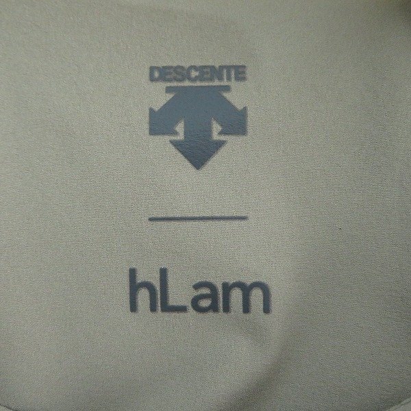 ☆DESCENTE×hlam/デサント×ラム プルオーバー半袖Tシャツ DX-T1666HL/S /LPL_画像3