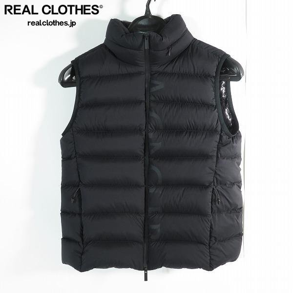 ☆【JPタグ】MONCLER/モンクレール 22AW CENIS チェニス ロゴ ダウンベスト H20931A00012 53333/0 /080の画像1