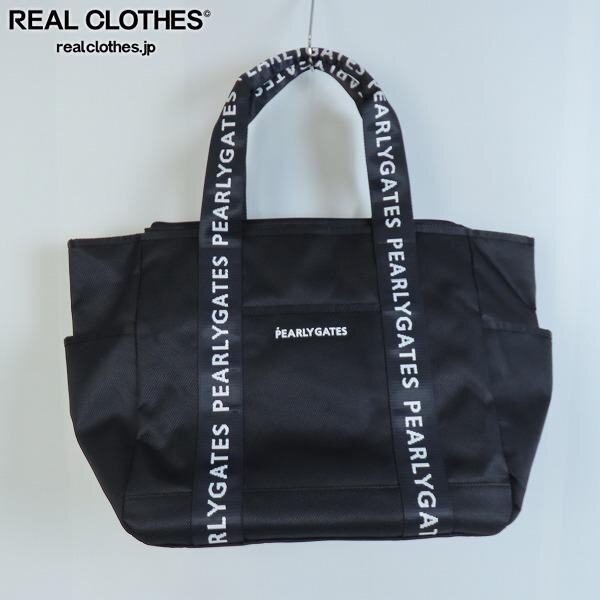 PEARLY GATES/パーリーゲイツ Locker Bag ベーシックロゴ ロッカーバッグ 053-3981200 /100_詳細な状態は商品説明内をご確認ください。