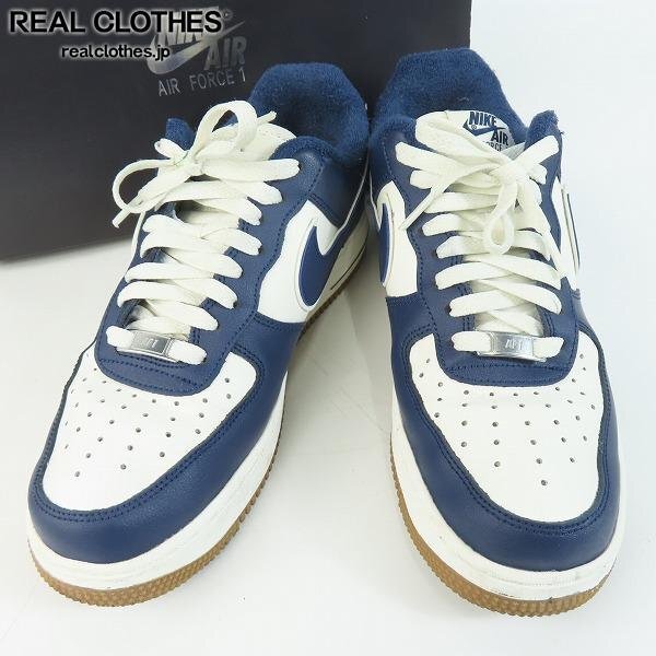 NIKE/ナイキ AIR FORCE 1 LOW Navy/White エアフォース1 ロー ネイビー/ホワイト DQ7659-101/26 /080_詳細な状態は商品説明内をご確認ください。