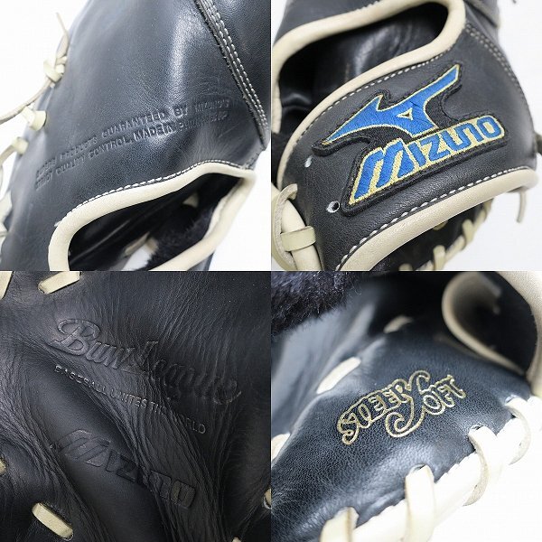 mizuno/ミズノ BUW League/ビューリーグ STEER SOFT ソフトボール用 一塁手用 ファーストミット /080の画像5