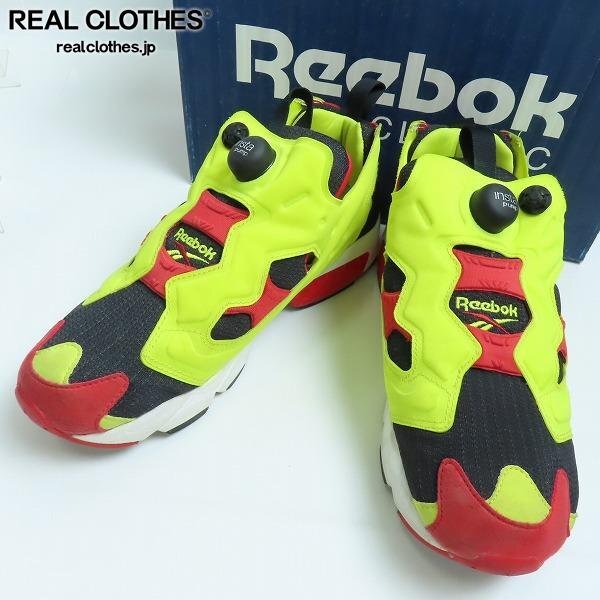 REEBOK/リーボック INSTAPUMP FURY OG インスタポンプフューリー シトロン V47514/26 /080_詳細な状態は商品説明内をご確認ください。