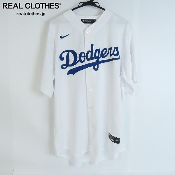 ☆【未使用】NIKE/ナイキ MLB ロサンゼルス ドジャース #17 大谷 翔平 レプリカユニフォーム T770-LDWH-LD7-S14/L /LPL_詳細な状態は商品説明内をご確認ください。