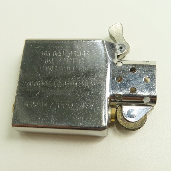 ZIPPO/ジッポー Antique Brass/真鍮 プレーン/1997年製 /LPLの画像6