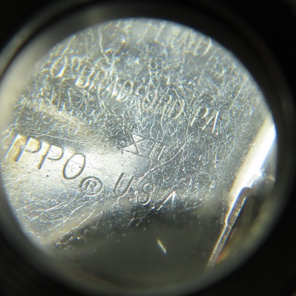 ZIPPO/ジッポー Antique Brass/真鍮 プレーン/1997年製 /LPLの画像7