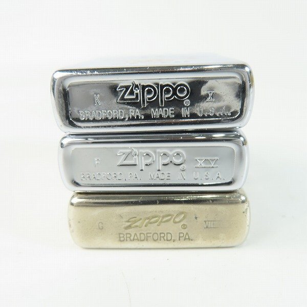 【おまとめ品】ZIPPO/ジッポー スリム/ノーマル ハンマー加工/ハワイ/自由の女神等 /LPL_画像6