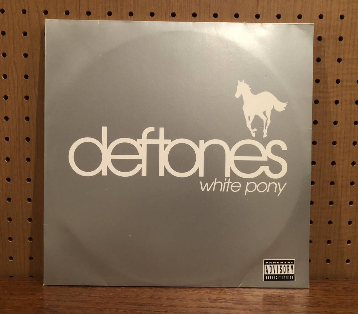 【レア中古】Deftones / White Pony miss print 1st press Parental Advisory Sticker 9362-47685-1 2枚組_画像1