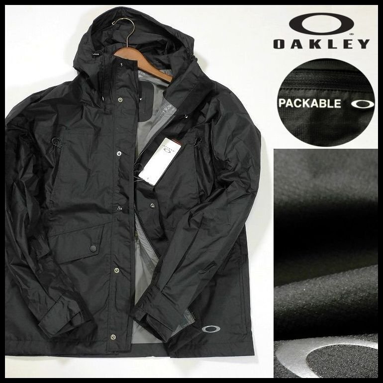  new goods Oacley pa Cub ru shell jacket L water-proof light weight . manner Golf outdoor sport mountain parka OAKLEY men's [2683]