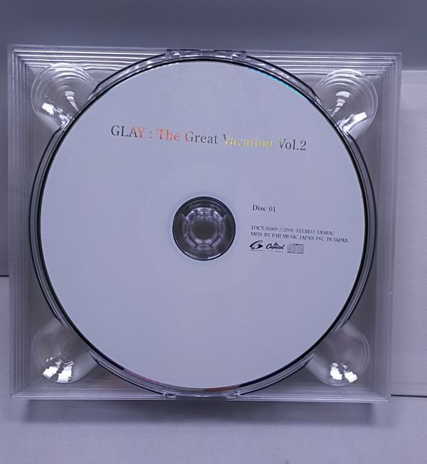 CD★GLAY The Great Vacation Vol.2 3CD+2DVD 初回限定盤 専用BOX付き_画像3
