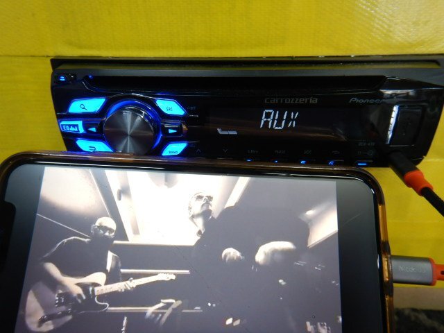 ◆carrozzeria　CDプレーヤー◆DEH-470◆カロッツェリア　CDデッキ　pioneer　パイオニア　1DIN　【24031910】_画像8