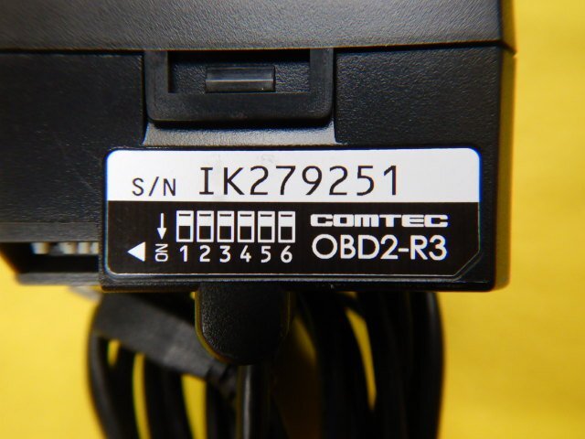 ◆COMTEC　OBD2接続アダプター◆OBD2-R3◆送料無料　コムテック　レーダー探知機用　現状品　【24032518】_画像2