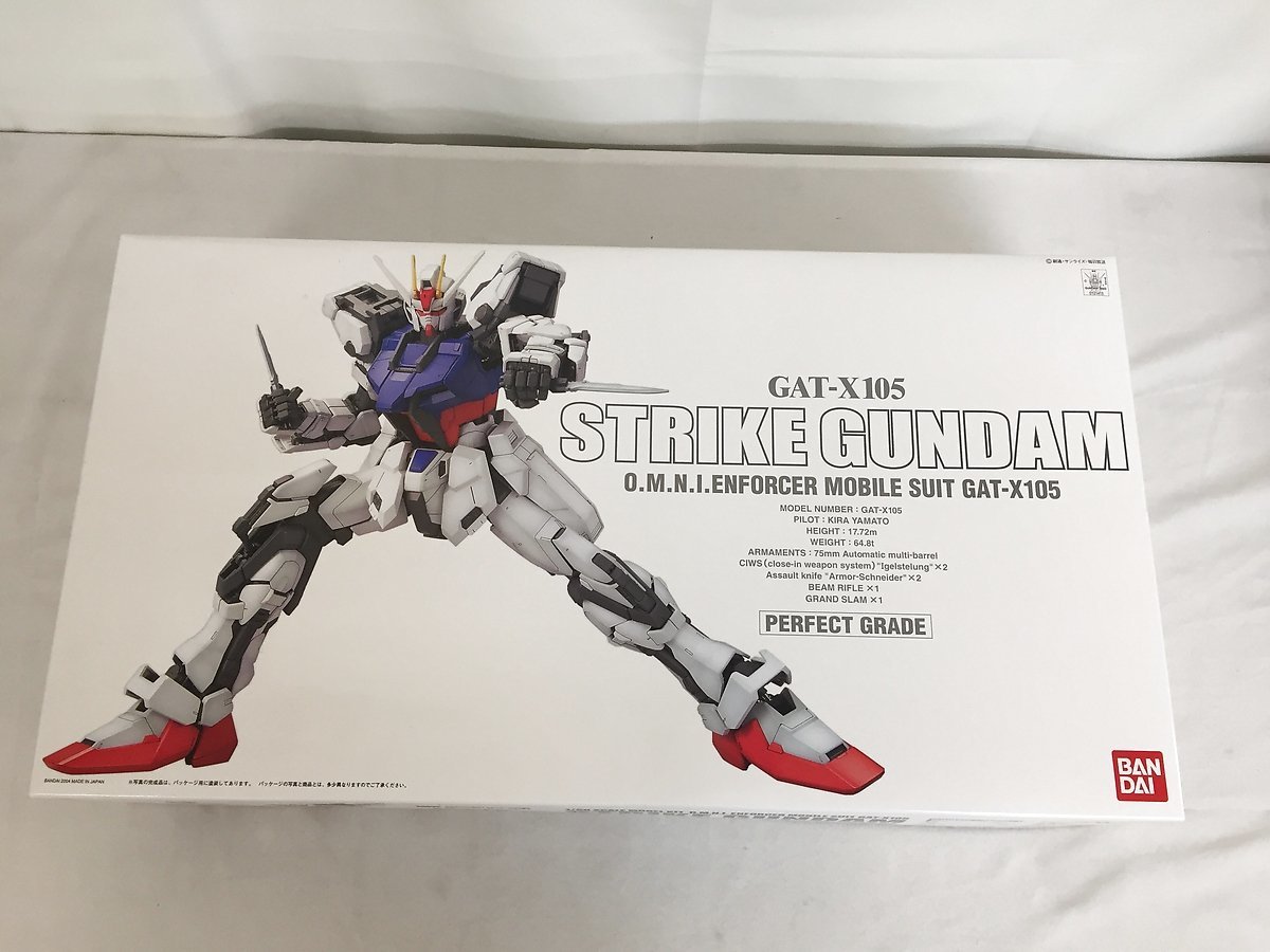 ♪【未開封】PG 1/60 GAT-X105 ストライクガンダム 機動戦士ガンダムSEED■＊同梱不可