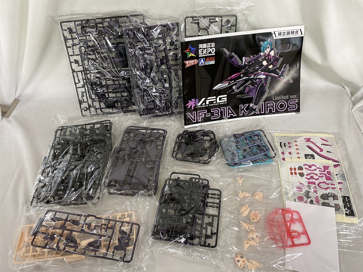 【未開封】V.F.G. VF-31A カイロス K-40 limited 黒猫ver. 「マクロスΔ」 河森正治EXPOグッズの画像8