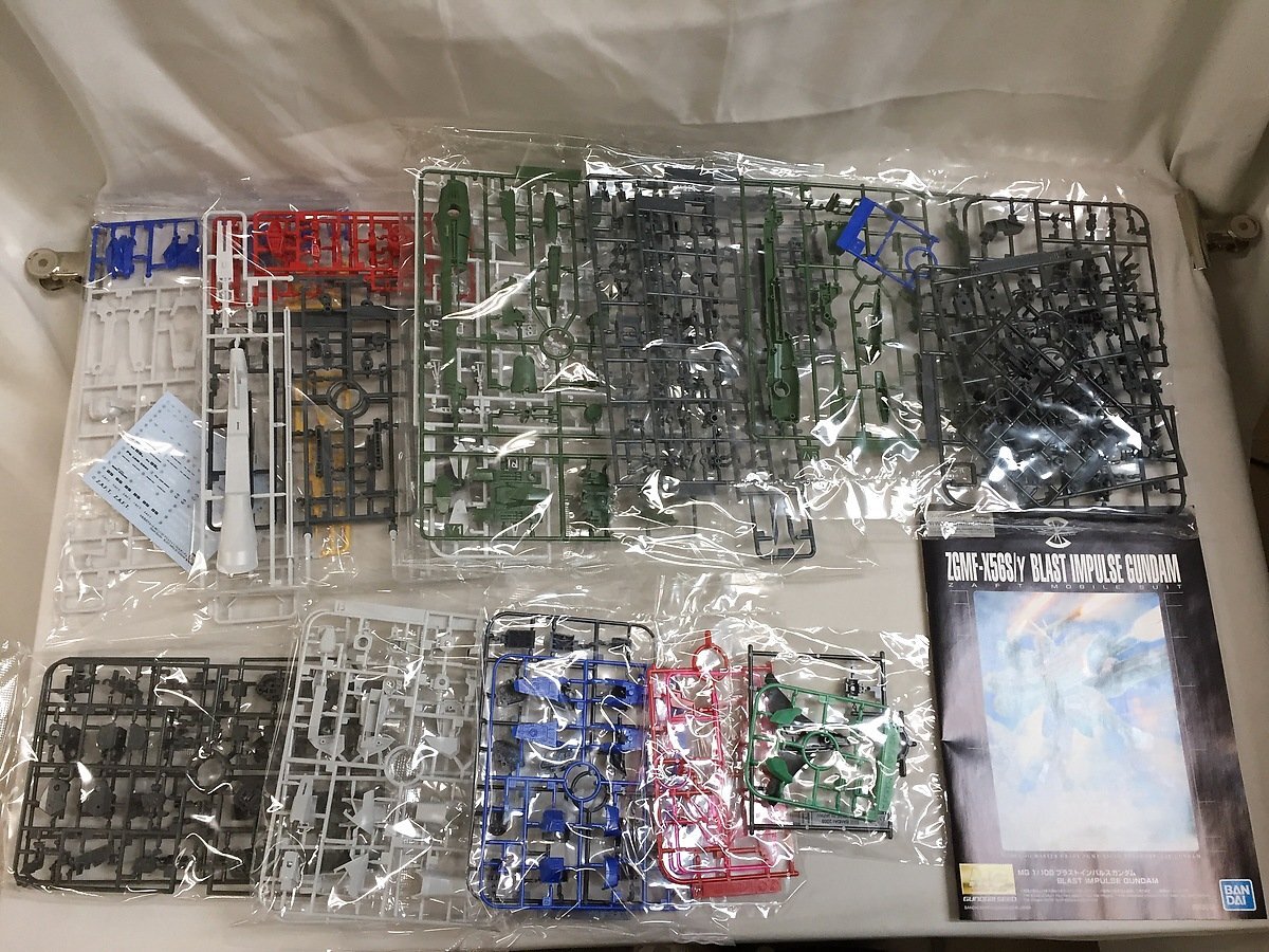[ unopened ]MG 1/100 blast Impulse Gundam plastic model 