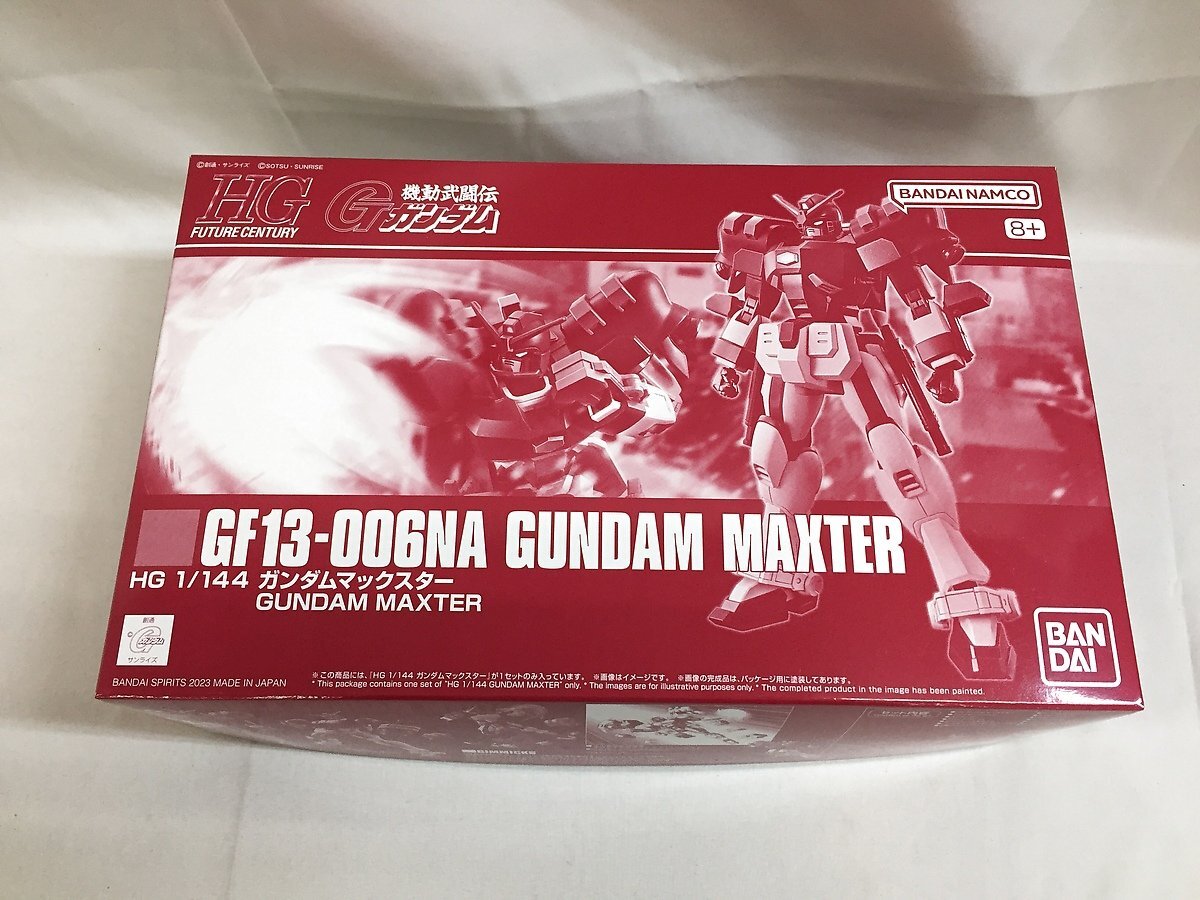 【1円～】【未開封】1/144 HG GF13-006NA ガンダムマックスター 「機動武闘伝Gガンダム」 プレミアムバンダイ限定_画像1