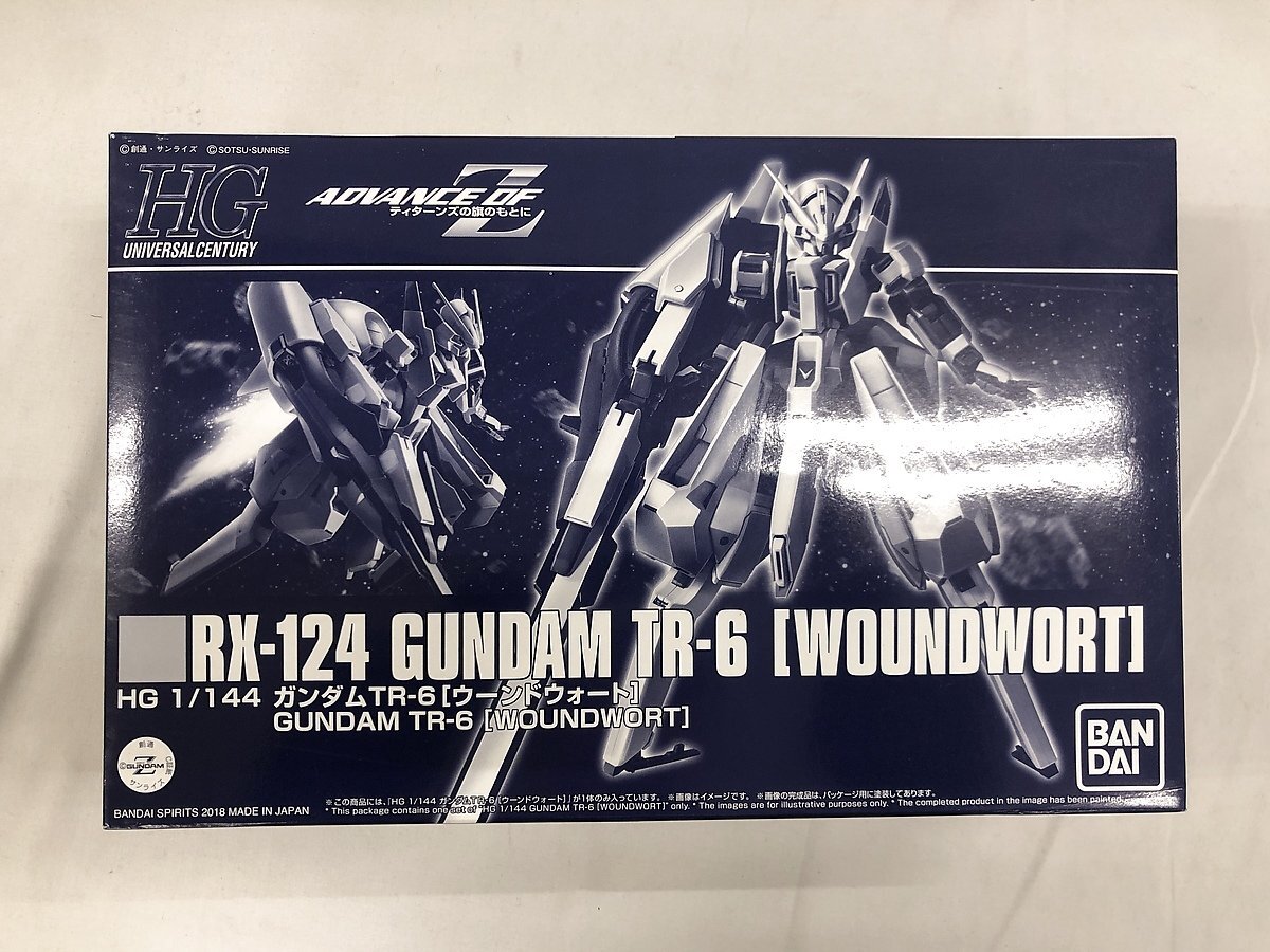 【1円～】【未開封】1/144 HGUC RX-124 ガンダムTR-6 ウーンドウォート_画像1