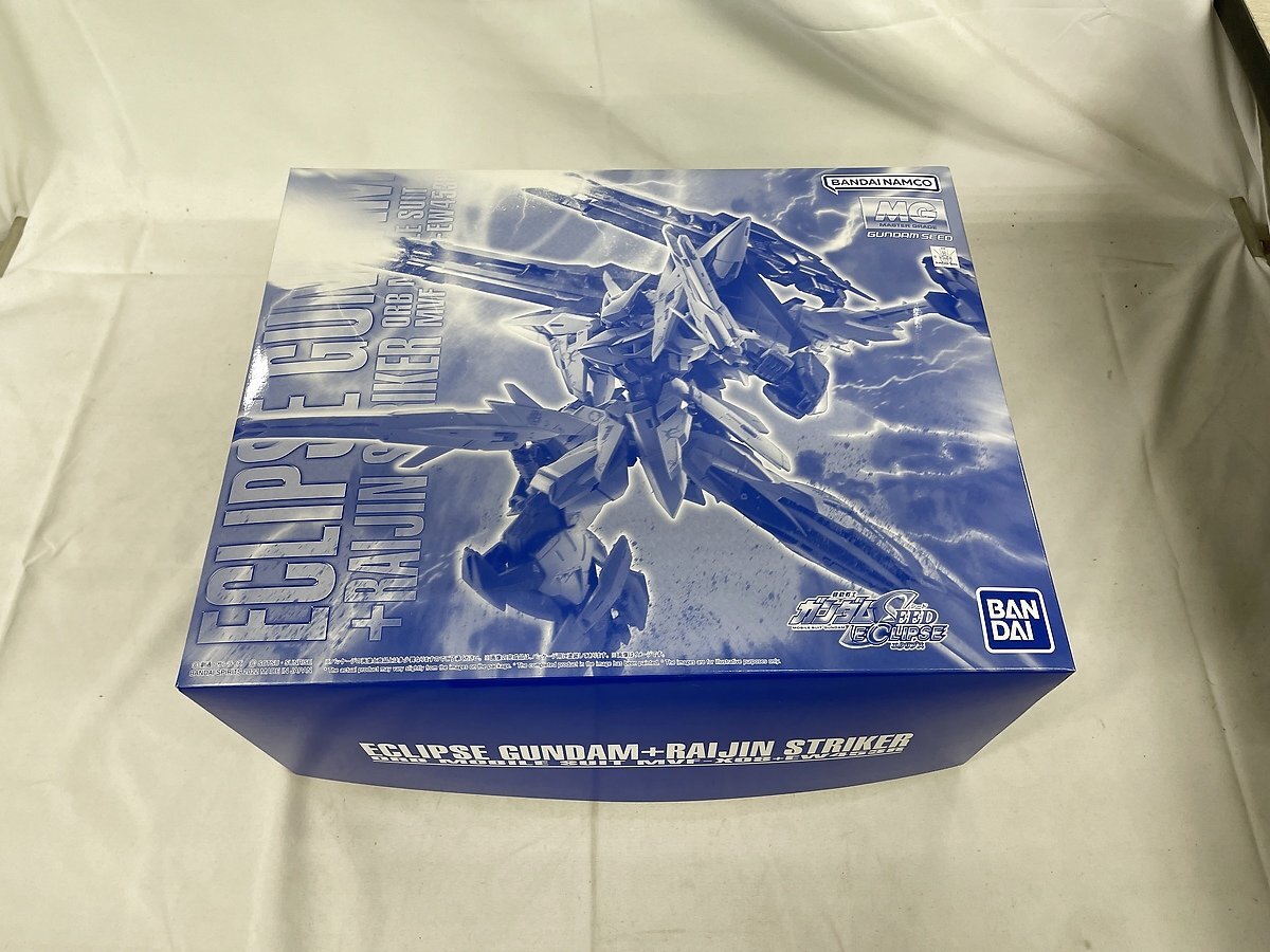 【未開封】1/100 MG MVF-X08+EW453R エクリプスガンダム ライジン装備 機動戦士ガンダムSEED ECLIPSE_画像1