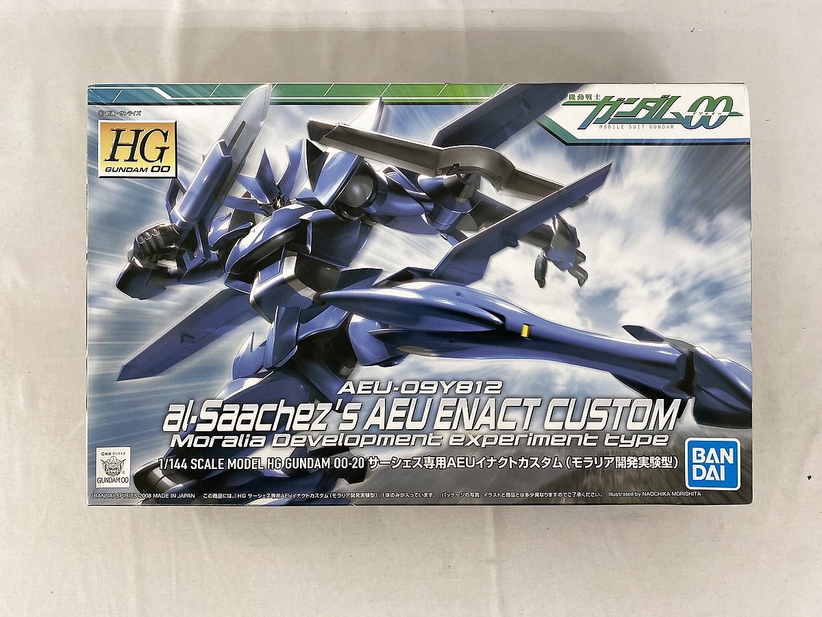 【1円～】【未開封】【再販】1/144 HG AEU-09Y812 GUNDAM 00-20 サーシェス専用AEUイナクトカスタム(モラリア開発実験型)_画像1